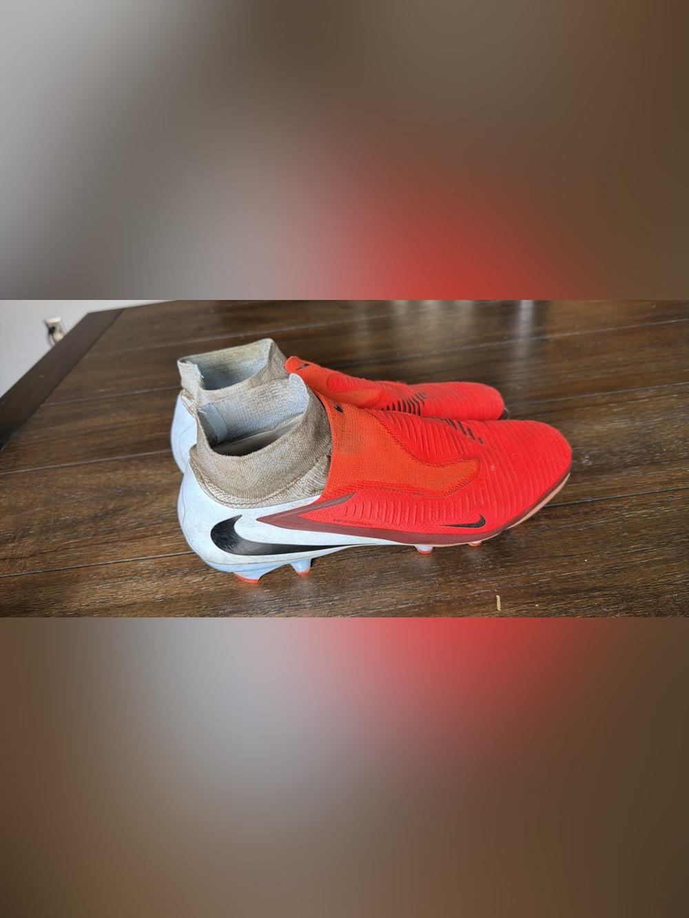Nike Men’s Bright Orange Soccer Cleats